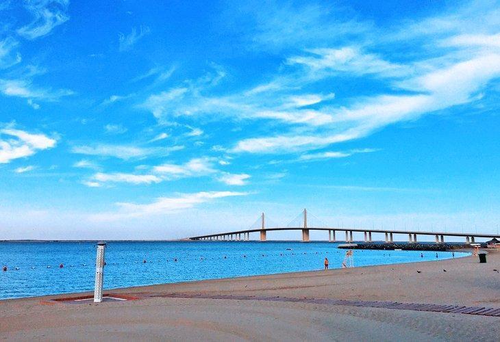 United Arab Emirates Abu Dhabi Best Beaches Al Bateen Beach